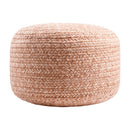 Modern furniture - Round Woven Outdoor Pouf - www.oroatrade.com