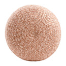 Modern furniture - Round Woven Outdoor Pouf - www.oroatrade.com