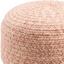 Modern furniture - Round Woven Outdoor Pouf - www.oroatrade.com