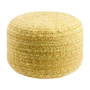 Modern furniture - Round Woven Outdoor Pouf - www.oroatrade.com