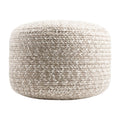 Modern furniture - Round Woven Outdoor Pouf - www.oroatrade.com