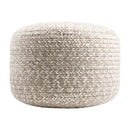 Modern furniture - Round Woven Outdoor Pouf - www.oroatrade.com