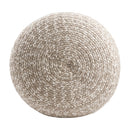 Modern furniture - Round Woven Outdoor Pouf - www.oroatrade.com