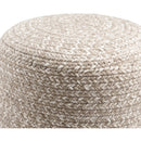 Modern furniture - Round Woven Outdoor Pouf - www.oroatrade.com