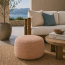 Modern furniture - Round Woven Outdoor Pouf - www.oroatrade.com
