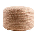 Modern furniture - Round Woven Outdoor Pouf - www.oroatrade.com