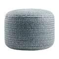 Modern furniture - Round Woven Outdoor Pouf - www.oroatrade.com
