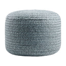 Modern furniture - Round Woven Outdoor Pouf - www.oroatrade.com