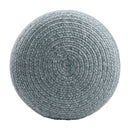 Modern furniture - Round Woven Outdoor Pouf - www.oroatrade.com