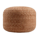 Modern furniture - Round Woven Outdoor Pouf - www.oroatrade.com
