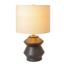 Modern European furniture - Geometrical Glazed Ceramic Table Lamp - www.oroatrade.com