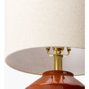 Modern European furniture - Geometrical Glazed Ceramic Table Lamp - www.oroatrade.com
