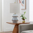 Hospitality furniture - Geometrical Ceramic Accent Table Lamp - www.oroatrade.com