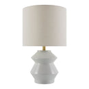 Hospitality furniture - Geometrical Ceramic Accent Table Lamp - www.oroatrade.com