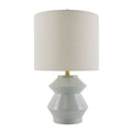 Hospitality furniture - Geometrical Ceramic Accent Table Lamp - www.oroatrade.com