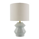 Hospitality furniture - Geometrical Ceramic Accent Table Lamp - www.oroatrade.com