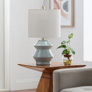 Hospitality furniture - Geometrical Ceramic Accent Table Lamp - www.oroatrade.com