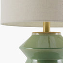 Hospitality furniture - Geometrical Ceramic Accent Table Lamp - www.oroatrade.com
