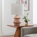 Hospitality furniture - Geometrical Ceramic Accent Table Lamp - www.oroatrade.com