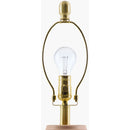 Hospitality furniture - Geometrical Ceramic Accent Table Lamp - www.oroatrade.com