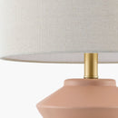 Hospitality furniture - Geometrical Ceramic Accent Table Lamp - www.oroatrade.com