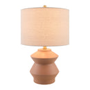 Hospitality furniture - Geometrical Ceramic Accent Table Lamp - www.oroatrade.com