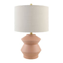 Hospitality furniture - Geometrical Ceramic Accent Table Lamp - www.oroatrade.com
