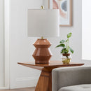 Hospitality furniture - Geometrical Ceramic Accent Table Lamp - www.oroatrade.com