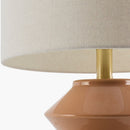 Hospitality furniture - Geometrical Ceramic Accent Table Lamp - www.oroatrade.com
