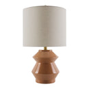 Hospitality furniture - Geometrical Ceramic Accent Table Lamp - www.oroatrade.com