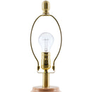 Hospitality furniture - Geometrical Ceramic Accent Table Lamp - www.oroatrade.com