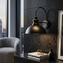 Hospitality furniture - Black Iron Wall Lamp - www.oroatrade.com