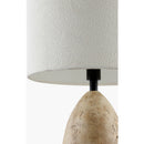 Hospitality furniture - Beige Concrete Accent Table Lamp - www.oroatrade.com