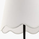 Modern European furniture - Scalloped Linen Wall Lamp - www.oroatrade.com