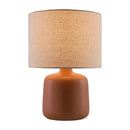 Modern European furniture - Beige Linen Ceramic Table Lamp S - www.oroatrade.com