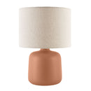 Modern European furniture - Beige Linen Ceramic Table Lamp S - www.oroatrade.com