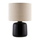 Modern European furniture - Beige Linen Ceramic Table Lamp S - www.oroatrade.com