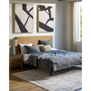 Modern European furniture - Beige Linen Ceramic Table Lamp L - www.oroatrade.com