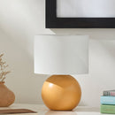 Modern European furniture - Round Glazed Ceramic Table Lamp - www.oroatrade.com