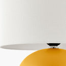 Modern European furniture - Round Glazed Ceramic Table Lamp - www.oroatrade.com