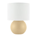 Modern European furniture - Round Glazed Ceramic Table Lamp - www.oroatrade.com
