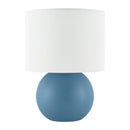 Modern European furniture - Round Glazed Ceramic Table Lamp - www.oroatrade.com