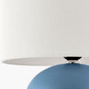 Modern European furniture - Round Glazed Ceramic Table Lamp - www.oroatrade.com