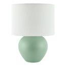 Hospitality furniture - White Linen Ceramic Table Lamp - www.oroatrade.com