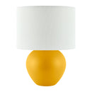 Hospitality furniture - White Linen Ceramic Table Lamp - www.oroatrade.com