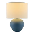 Hospitality furniture - White Linen Ceramic Table Lamp - www.oroatrade.com