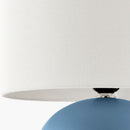 Hospitality furniture - White Linen Ceramic Table Lamp - www.oroatrade.com