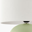 Hospitality furniture - White Linen Ceramic Table Lamp - www.oroatrade.com