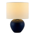 Hospitality furniture - White Linen Ceramic Table Lamp - www.oroatrade.com
