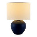 Hospitality furniture - White Linen Ceramic Table Lamp - www.oroatrade.com